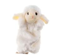 SUPVOX Sheep Hand Puppet Plush Toy for Babies and Toddlers Soft Interactive Storytelling Tool Early Learning Educational Glove Puppet Cute Animal Design for Playtime Random Color