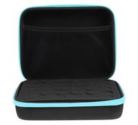 SUPVOX Shock-Proof Portable Eva Material Essential Oil Bottle Storage Case with 30 Compartments Essential Oil Pouch and Easy to Store Aromatherapy Bottles for Travel