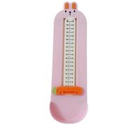 SUPVOX Shoe Sizer Measuring Device with Accurate Abs Plastic Ruler for Foot Length Measurement Cute Pink Cartoon Style for Shoe Stores