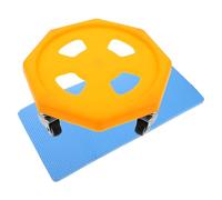SUPVOX Silent Abdominal Exercise Wheel with Rebound Core Strengthener and Fitness Sliding Discs for Home Workouts Portable Multifunctional Trainer for Full-body Core Stability and Balance