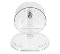 SUPVOX Silent Running Wheel for Hamster Gerbil Mice Noiseless Exercise Wheel Toy Stand for Small Pets at Night