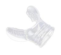 SUPVOX Silicone Diving Mouthpiece Transparent Snorkel Bite Guard Compatible with Standard Scuba Equipment Easy-clean Mouthpiece for Snorkeling and Water Sports