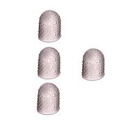 SUPVOX Silicone Finger Guards for Guitar 4 Pcs Fingertip Protectors Relief Comfortable Fit for Ukulele Banjo Mandolin
