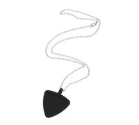 SUPVOX Silicone Heart-Shaped Guitar Pick Holder Necklace Lightweight Pendant for Bass Ukulele Players Music Lovers Convenient Picks Storage Charm