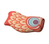 SUPVOX Silicone Koi Fish Mouse Pad with Ergonomic Wrist Support Non-slip Base for Office Desk Accessories and Portable Home Computer Use