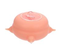SUPVOX Silicone Puppy Nursing Feeder with Nipples for Newborn Pets High Temperature Resistant Elastic Feeding Bottle for Kittens Rabbits Small Animals Practical Pet Owners
