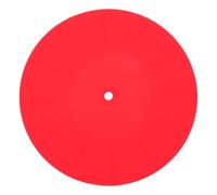 SUPVOX Silicone Turntable Platter Mat 170mm Anti-static Record Protective Pad for Vinyl Players Improving Audio Quality and Reducing Vibration