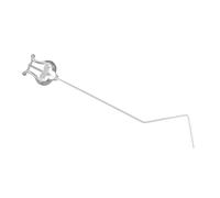 SUPVOX Silver Clarinet Lyre Music Holder Clip Portable Marching Band Music Clamp for Instrument Accessories Secure Fit for Piccolo Flute Players the Move Stylish and Sturdy Design