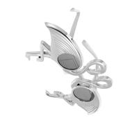 SUPVOX Silver Flamingo Shape Novelty Sunglasses with Comfortable Nose Pad and Dust Protection for Adults, for Music Festivals and Pool Parties in Summer