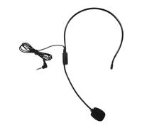 SUPVOX Simulation Headset Microphone Prop for Kids Black Lightweight Stage Performance Toy Mic for Dance Party Role Play