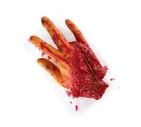 SUPVOX Simulation Human Organ Halloween Prop Reusable Haunted House Decoration Creepy Severed Finger for Spooky Party Supplies and Horror Atmosphere
