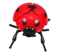 SUPVOX Simulation Wind Up Ladybug Toy for Boy Girl Realistic Mechanical Beetle Clockwork Animal Party Favors and Educational Toy Safe Materials for Indoor