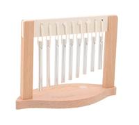 SUPVOX Single Row Wind Chime with Pristine Acoustic Performance and Easy Setup, Lightweight Wood and Metal Chimes for Concert Performances and Orchestral Use, Stylish Garden Percussion