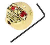 SUPVOX Skull Head Metal Guitar Volume Knob Potentiometer Caps for Electric Guitar Bass Knobs Control