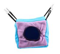 SUPVOX Small Animal Hammock Cage Bed Warm Cotton Nest for Hamsters Sugar Gliders Rats Ferrets Guinea Pigs Soft Breathable Hanging Pet Bed for Winter and All Seasons