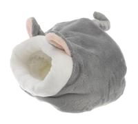 SUPVOX Small Animal Warm Nest Bed Cotton Lining, Light Grey Hamster for Winter, Comfortable Pet Warm Bed and Hedgehog Sleep Sack
