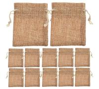 SUPVOX Small Bag Pouch with Versatile Design Drawstring Gift Bags Linen 50pcs Featuring Sl nd Fashionable Style for Elegant Gift Wrapping for Birthdays and Festivals