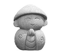 SUPVOX Small Buddha Ornament Maitreya Stone Decor Compact Zen Garden Figurine Mini Buddha Decoration for Home Office Desktop Display