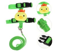 SUPVOX Small Pet Harness and Adjustable Ferret Leash Set with Anti-escape Design, Comfortable Soft Fabric, Size s for Rabbits, Hamsters, Ferrets, and Kittens - Outdoor Walking Supplies