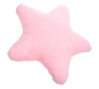 SUPVOX Soft and Lightweight Plush Star Throw Pillow in Pink, Star Shaped Plush Cushion Filled with Pp Cotton, Cozy Decorative Pillow for Sofa or Bedroom