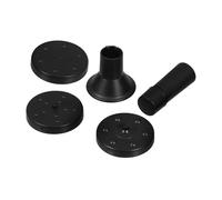 SUPVOX Solar Fountain Pump Parts Plastic Adapters Replacement Kit Multiple Nozzle Types for Bird Bath Garden Decor