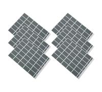 SUPVOX Solar Panel Decals Realistic Photovoltaic Board Stickers 6 Sheets Self-Adhesive for Modern Model Scenery and Craft Projects