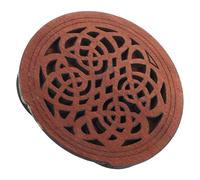 SUPVOX Solid Wood Guitar Soundhole Cover Carved Design Feedback Buffer Acoustic Electric Guitar Hole Protector Screen Insert