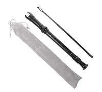 SUPVOX Soprano Recorder for Abs Material German Style Musical Instrument with Cleaning Rod Educational for Finger Movement and Music Development
