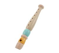SUPVOX Soprano Recorder Wood Flute Six Musical Instrument for Early Learning and Beginners Educational Woodwind for School and Parties
