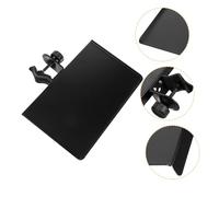 SUPVOX Sound Card Tray Microphone Stand Mic Holder Sturdy Material Universal Size Easy Install Adjustable Height Broadcast Tripod Movable Sound Tray Cell Phone Holder Small Shelf