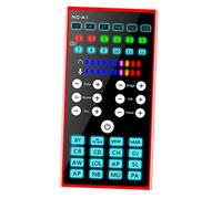 SUPVOX Sound Cards for Live Streaming with Noise Reduction and Reverberation, Portable Phone Sound Cards for Live Broadcast and Entertainment, Metal Design for Mobile and Computer Use