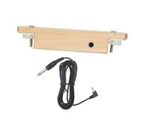 SUPVOX Soundhole Pickup for Acoustic Classical Guitar and Ukulele Portable Passive Pickup with Easy Installation No Drilling Required Wood Material One-button Volume and Tone Control