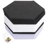 SUPVOX Soundproofing Panels 12pcs Hexagon Acoustic Foam Wall Sound Panels for Gym