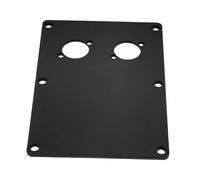 SUPVOX Speaker Junction Box Terminal Panel Compact Plastic Binding Post Mount Plate for Audio Systems Durable Speaker Box Jack Board for Easy Installation
