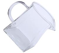 SUPVOX Square Glass Kung Fu Tea Fair Cup 350ml Small Tea Container Teaware for Chinese Style Brewing and Serving