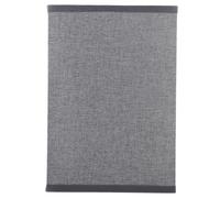 SUPVOX Square Linen Lampshade 14X14X20Cm Replacement for Table Floor Lamps, Soft Light, E27 Socket, Grey Colour, Hand Crafted Natural Material, Suitable for Family and Friends