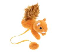 SUPVOX Squirrel Plush Costume Accessory Adorable Animal Figurine for Cosplay Easy to Wear Shoulders for Parties and Events Soft Material for Comfort and Fun