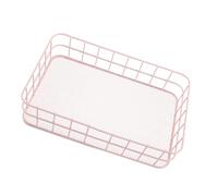 SUPVOX Stable Metal Hamster Platform Cage with Comfortable Bed for Small Pets Multi Functional Squirrel Rat Mouse Parrot Nest and Exercise Stand in Pink