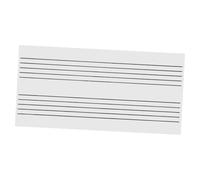 SUPVOX Staff Whiteboard for Dry Erase Notes Portable Teaching Tool for Piano Lessons Easy Fridge Attachment Durable Memo Pad for Students Music Educators