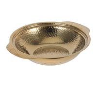 SUPVOX Stainless Steel Cooking Pot with Lid 20cm Non-Stick Hammered Surface Skillet Pan for Home Kitchen Vegetable Steamer and Korean Stockpot Compatible with Stove