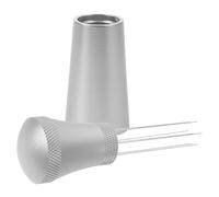 SUPVOX Stainless Steel Espresso Stirrer Needle Coffee Stirrer Needle with Base Ergonomic Design Clump Breaking Silver for Coffee Station and Home Use and Professionals