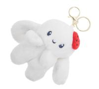 SUPVOX Strawberry Rabbit Hanging Decoration Adorable Plush Coin Purse Decorative Coin Bag for Mini Change Purse Plush Keyring for Schoolbag Cute Key Chain Pendant for Keys