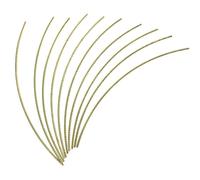 SUPVOX Sturdy Brass Guitar Fret Wire Set 10 Pieces 200mm Long for Repair Custom Guitar Building