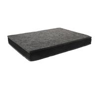 SUPVOX Subwoofer Isolation Pad 30x40cm Acoustic Soundproofing Mat Polyester Anti-vibration Damping Platform Thick 5.2cm Dark Grey for Audio System Noise Reduction