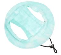 SUPVOX Summer Sun Hat Puppy Hat Easy to Put and Take off Cotton Fashionable Design Light Green for Dog Playing Outdoors Suitable for Small Dogs and Cats