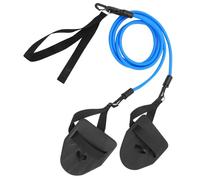 SUPVOX Swimming Resistance Training Belt Blue Swim Bungee Rope for Home Pool Stationary Swimming Multi Function Swim Trainer for All Strokes Fitness and Strength Improvement