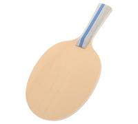 SUPVOX Table Tennis Wooden Racket for Training with Comfortable Handle Widened Surface for Easy Serve and Receive Suitable for Adults Skills and Fitness