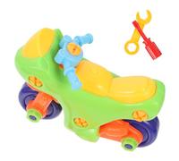SUPVOX Take Apart Motorcycle for Educational Plastic Building Enhances Imagination Motor Skills Safe Design with Parts for Hands Learning Random Color