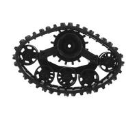 SUPVOX Tank Track Wheel Replacement for DIY Model Cars Track Adventures and Rough Use Grip and Control Durable Design