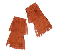 SUPVOX Tassel Boot Covers Boot Decor for Women Vintage 1 Pair Soft Lightweight Polyester Fringe for Stage Performance and Festival Costume Accessories